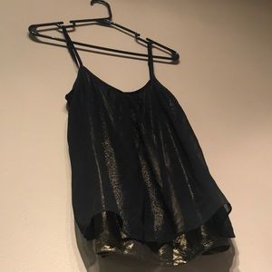 Sexy Express Shimmery Top Never Worn